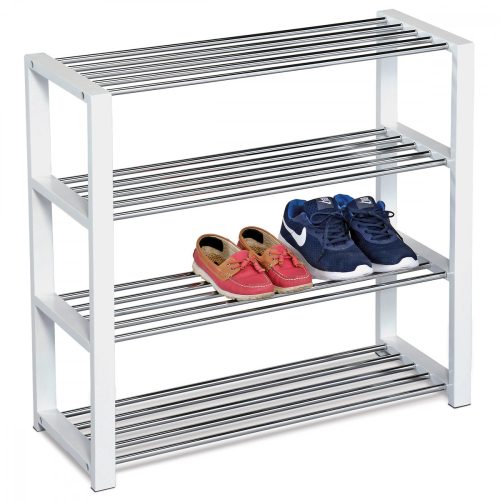 83168-14 Modern shoe storage in white colour