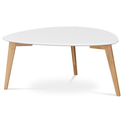 White Coffee table 85x48x40 cm.