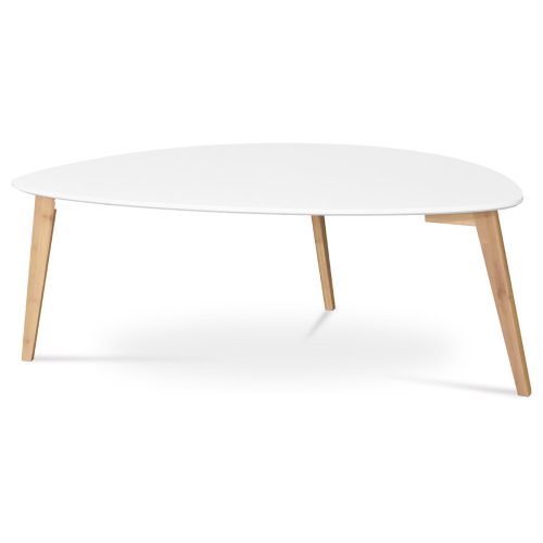 White Three-legged Coffee Table. Size: 120x60x45 cmAF-1184