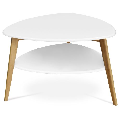 White Coffee table 78x77x50 cm.