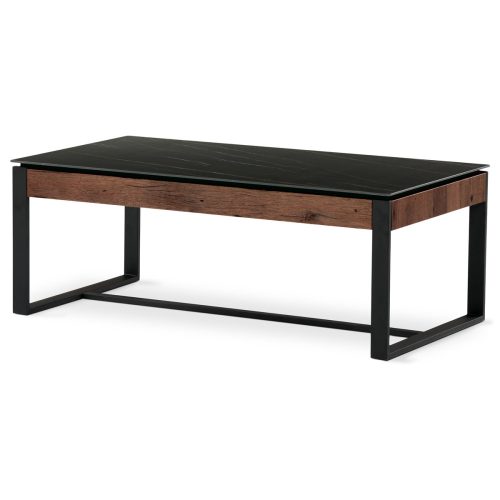 Black Marble Effect Smoking Table. Size: 120x60 cm. AHG-285