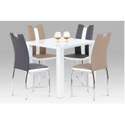 Modern Étkezőasztal Fehér Színben At-3005 Wt 