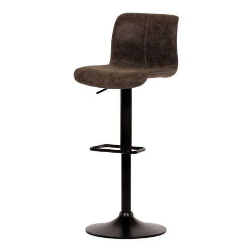 Adjustable Height Bar Stool Brown Colour AUB-806