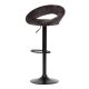 Catifea tapițată Telescopic Bar Stool Brown AUB-822