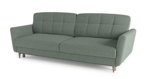 SOFA 235CM, DARK GREEN, 2 SEATER, WITH PULL-OUT BED, KRISTI 3DL NEVE34