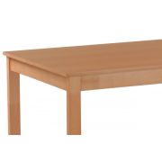 Modern Étkezőasztal Világos Bükkfa Színben 135x80x75 cm Bt-6786 