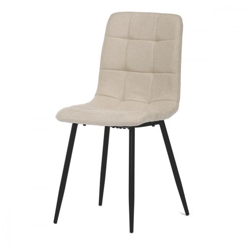 Modern Dining Chair in Truffle Fabric with Upholstery CT-281 