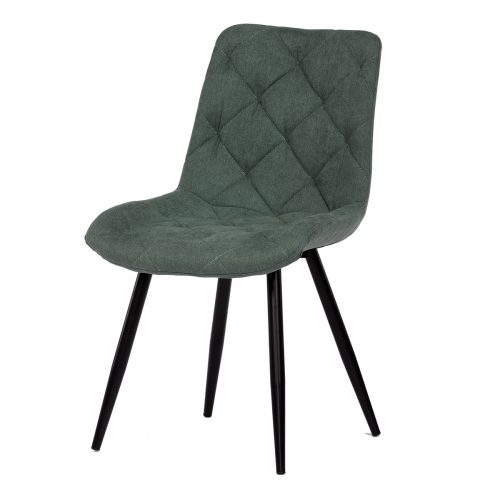 Scaun de sufragerie modern verde CT-382