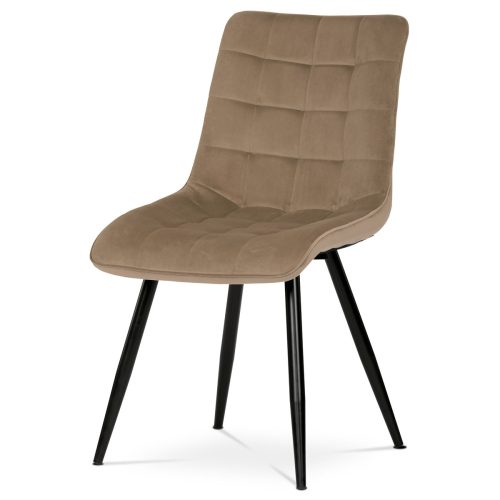  Modern Velvet Dining Chair in Cappuccino Colour CT-384