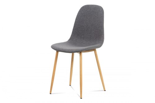 Modern Dining Chair Metal Legs Grey CT-391