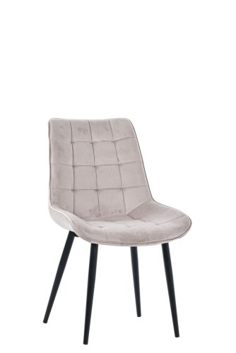 Moderná zamatová jedálenská stolička vo farbe hľuzoviek Firenze DC-2051