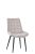 Moderná zamatová jedálenská stolička vo farbe hľuzoviek Firenze DC-2051