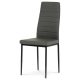 Modern Leatherette Dining Chair Grey DCL-372