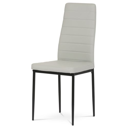 Modern Leatherette Dining Chair Light Grey DCL-372