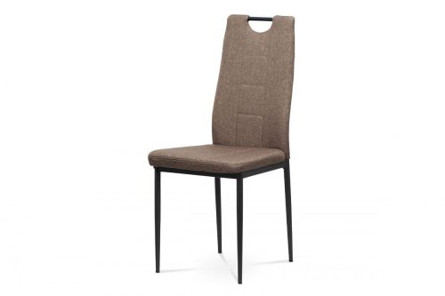 Modern Dining Chair Brown Fabric Upholstered Dcl-391 