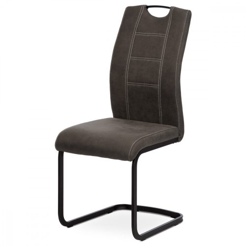 Modern Dining Chair with Sled Base Grey Dcl-413