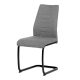 Grey Fabric Dining Chair with sled base. DCL-438