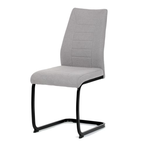 Light grey Sled-Base Dining Chair. DCL-438