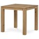 Solid Oak Dining Table. Size: 80x80x75 cm.