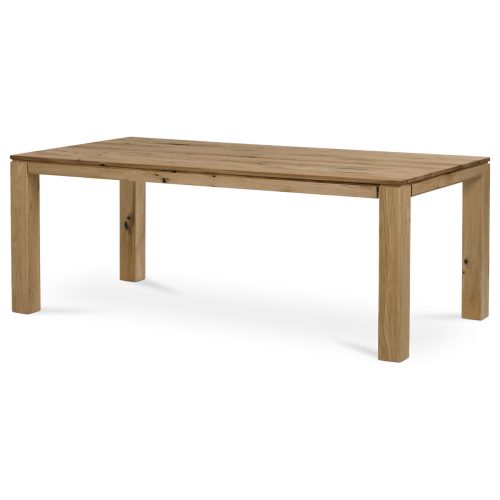 Solid Oak Dining Table. Size: 200x100x75 cm.