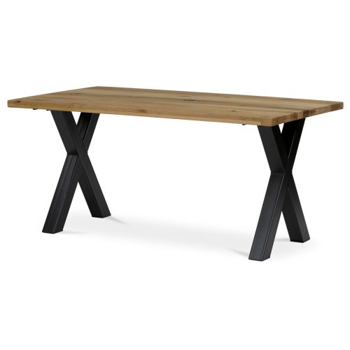 Solid Oak Dining Table. Size: 160x90x75 cm. DS-X160