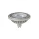 LED ES111  szürke  230V LED GU10 12W 45°  3000K