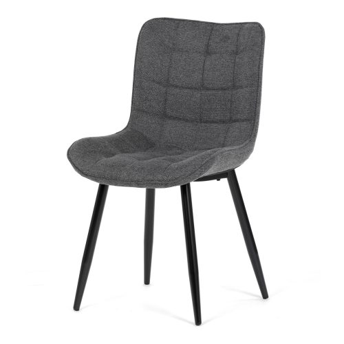 Grey fabric dining chair HC-462