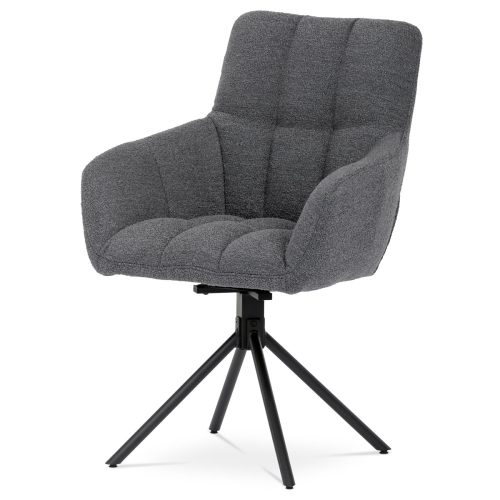 180° Swivel Dining Chair Grey HC-531 