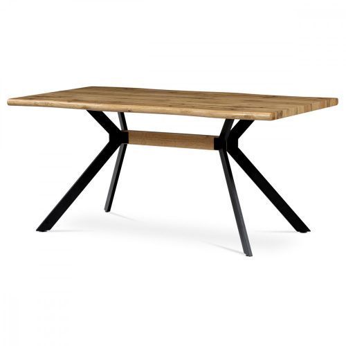 Modern Étkezőasztal Vadtölgy Színben. 160x90x76 cm, MDF HT-863 