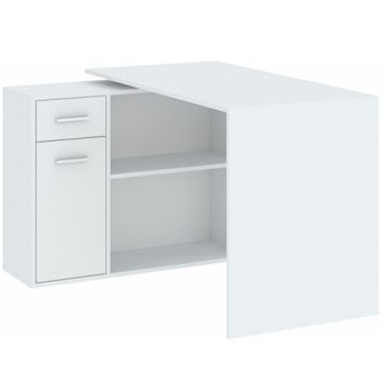 Desk White 120 cm NASH