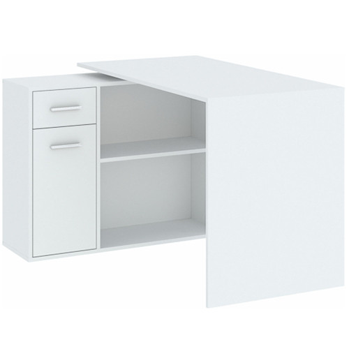 Desk White 120 cm NASH