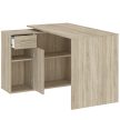 Desk Oak 120 cm 1D1S NASH