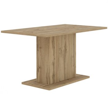 Modern Étkezőasztal Wotan Tölgy Színben. THEO 138x80 cm.