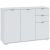 Komód Fehér Színben EASY 107 cm