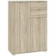 Chest of drawers in cashmere color 77 cm - Linea
