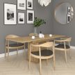 Modern Étkezőasztal Tölgy színben. LOWA 150