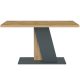 BRISTOL Étkezőasztal Tölgy/Fekete Színben 138 cm