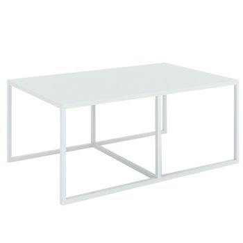 Konferenčný stolík BARBOSSA 102 cm biely