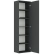 Shelf cabinet in anthracite color - Klara