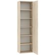 1-door shelf cabinet in sonoma oak finish - Klara