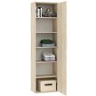 1-door shelf cabinet in sonoma oak finish - Klara