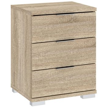   Háromfiókos Kis Szekrény Sonoma Tölgy Színben. PRAGA 42x46x61 cm.