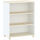 Bookcase in white color 80 cm - Goody