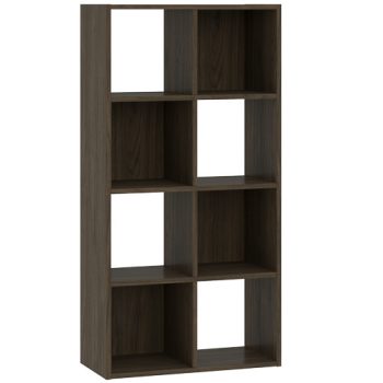 CATCHY bookcase with 8 compartments