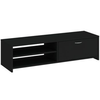 TV Állvány Fekete Színben CATCHY 120 cm