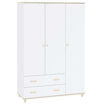 Šatníková skriňa GOODY 120 cm biela