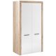 Wardrobe Oak/White 100 cm GAMA