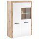 GAMA 2-door cabinet 100 cm oak and white