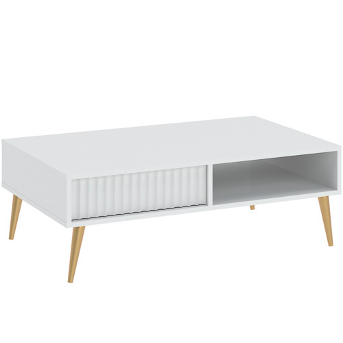 Konferenčný stolík BARCELONA 100 cm biely