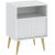 Bedside table BARCELONA white